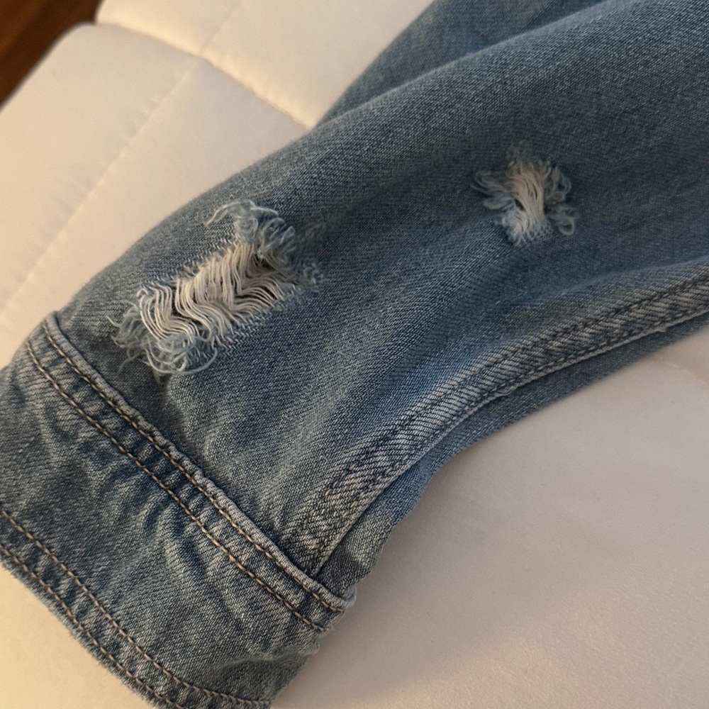 Distressed Denim Jacket by Hidden - Picture 5 of 16